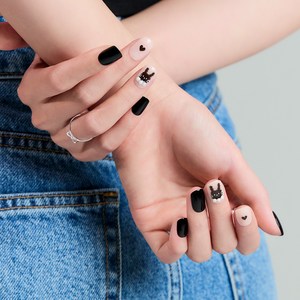 데싱디바 매직프레스 네일팁 세트, 리치 래빗, 1세트