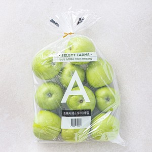 셀렉트팜 GAP 인증 A 초록사과 소과, 1.5kg(소과/9..., 1개