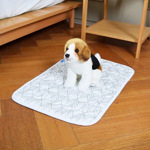 바디큐 듀라론 애견용 항균 냉감패드, 그레이, M(60 x 38 ..., 1개