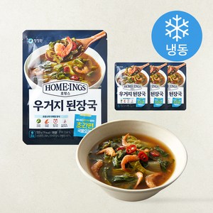호밍스 초간편 우거지 된장국 (냉동), 100g, 4개