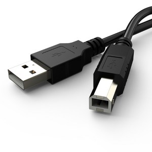 디옵텍 USB 2.0 A-B 프린터 케이블 블랙 JUSTLINK-U2AB20BK