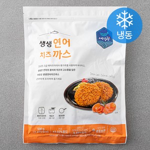 어장금 생생연어 치즈까스 (냉동), 500g, 1개