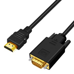 인네트워크 Full HD지원 HDMI to VGA RGB 영상변환 컨버터 케이블 IN-HDR030