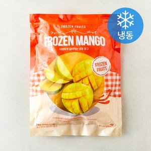 글로벌냉동식품 중국산 망고 다이스 (냉동), 1kg, 1개