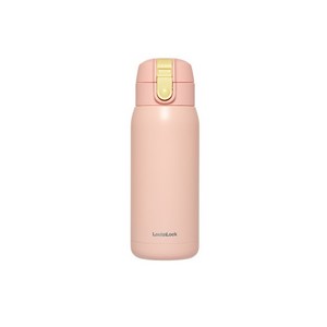 락앤락 스쿨핏 코튼캔디 원터치 텀블러, 핑크, 370ml, 1개