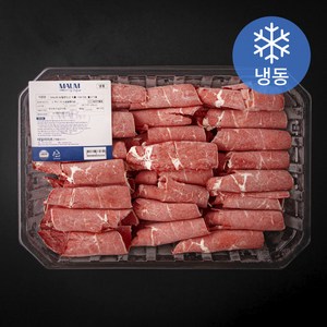 뉴질랜드산 MAUM 척롤 샤브샤브 불고기용 (냉동), 1개, 800g