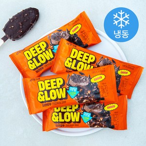 딥앤로우 저당 크런치초코바 (냉동), 4개입, 90ml, 1개