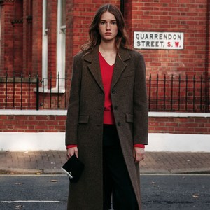 온앤온 여성용 테일러드 쓰리버튼 울코트 NEW3WHA27