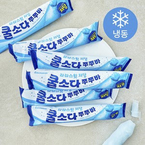 라라스윗 저당 쿨소다 쭈쭈바 (냉동), 6개입, 130ml, 1개