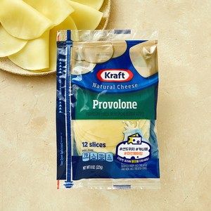 크래프트 슬라이스 프로볼로네 치즈 12매입, 227g, 1개