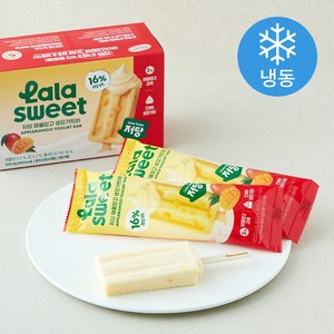 라라스윗 저당 애플망고 생요거트바 아이스크림 (냉동)