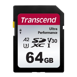 트랜센드 340S Ulta Pefomance SDXC 카드, 64GB, 1개