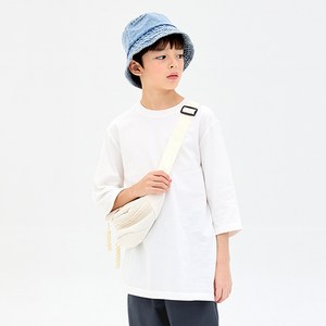 유니프랜드 아동용 베이직 7부 티셔츠