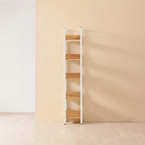 하모벨 티체 5단 스틸 책장 400 방문설치, 오크