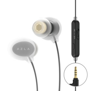 아즈라 실리콘 이어폰 ASE-500 블랙