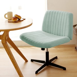 네오체어 COZY 사무용 미드센추리 패브릭 의자, 민트, 660 x 590 x 765~890mm