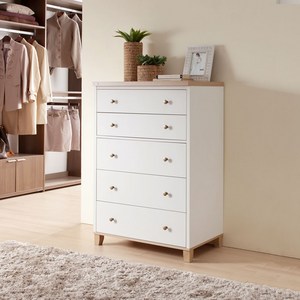 장인가구 미호 5단 800 서랍장 방문설치