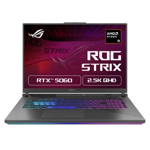 에이수스 ROG Eclipse Gray 약 18인치에 해당함, 라이젠9, 1TB, 16GB, Free DOS, 2025.07
