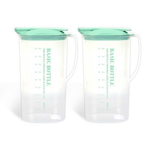 마이스타일 베이직 원터치 물병 2p, 민트, 2300ml