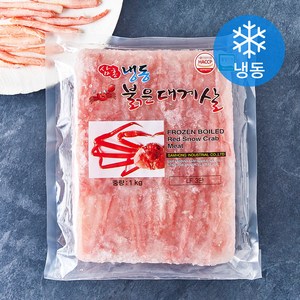 품질 인증 붉은 대게살 (냉동), 1kg, 1개