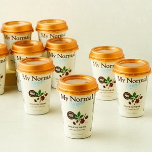 마이노멀 저당 카페 라떼, 250ml, 10개