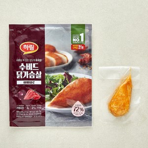 하림 수비드 닭가슴살 하바네로, 100g, 6개입, 1개