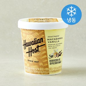 하와이안호스트 마카다미아 바닐라 파인트 (냉동), 1개입, 474ml, 1개