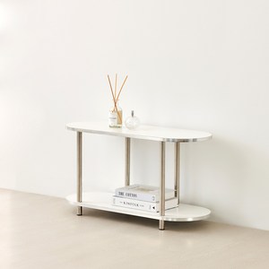 이노센트 블링 미드센츄리 모듈형 600 수납 선반장, 화이트, 2단