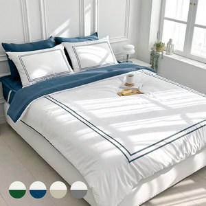 루시드슬립 국내산 갤러리 호텔식 옥수수솜 무봉제 차렵이불 세트