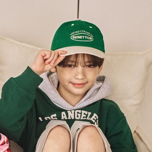 베네통키즈 투톤 코튼 볼캡