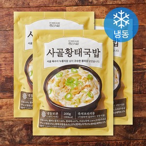 랜선식당 사골황태국밥 (냉동), 200g, 3개