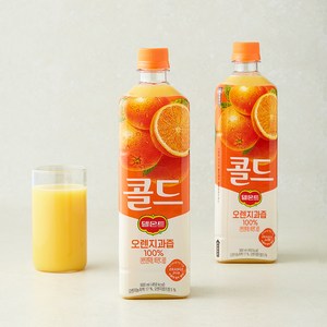 델몬트 콜드 100% 오렌지, 900ml, 2개
