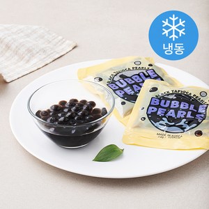 버블펄스 타피오카 블랙 펄 (냉동), 70g, 25개