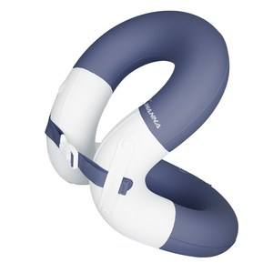 아이워너 더블 에어 손잡이 넥튜브 80, 높이 45cm x ..., 마린 블루, 1개