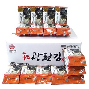 솔뫼광천 웰빙 식탁김 30p, 450g, 1개