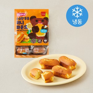 삼립 키키오븐 순수한 우유미니파운드 10개입 (냉동), 320g, 1개