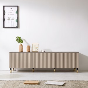 룸앤홈 비안 템바보드 1800 낮은 거실장 방문설치