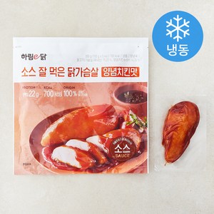 하림e닭 소스 잘 먹은 닭가슴살 양념치킨 (냉동)