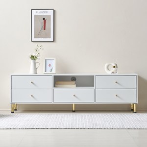 파로마 다온 와이드 오픈 수납 거실장 1600 방문설치