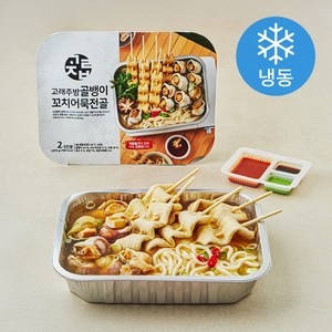 고래주방 골뱅이 꼬치어묵 전골 2~3인분 (냉동), 1.07kg, 1개