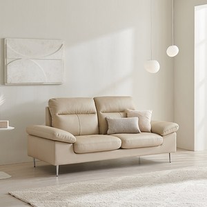 삼익가구 NEW모엘 천연소가죽 3인용 소파 방문설치