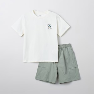 스파오키즈 아동용 COOL 서클 베어 상하 세트