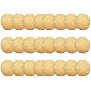 테니스공 의자 발 커버, 크림베이지, 24개