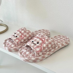 제이드슈 3중 쿠션 면 실내 슬리퍼