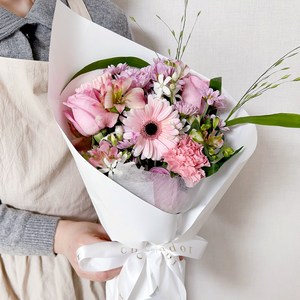 코코도르팜 생화 러블리핑크 꽃다발