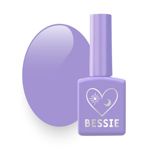 BESSIE 헬로키치 컬러 젤네일 11ml, V13 크앙 라일락, 1개