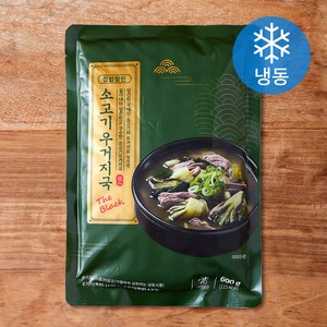 집밥장인 소고기우거지국 더블랙 (냉동), 600g, 1개