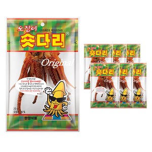 한양식품 주식회사 오징어숏다리, 20g, 6개