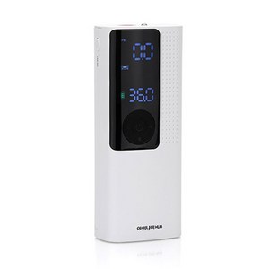 아이나비허브 다용도 무선 스마트 타이어 에어펌프 EPI-20 2000mA, 화이트, 1개