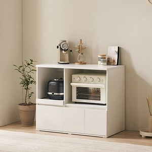 삼익가구 더쿡 오픈형 렌지대 주방수납장 1000 방문설치